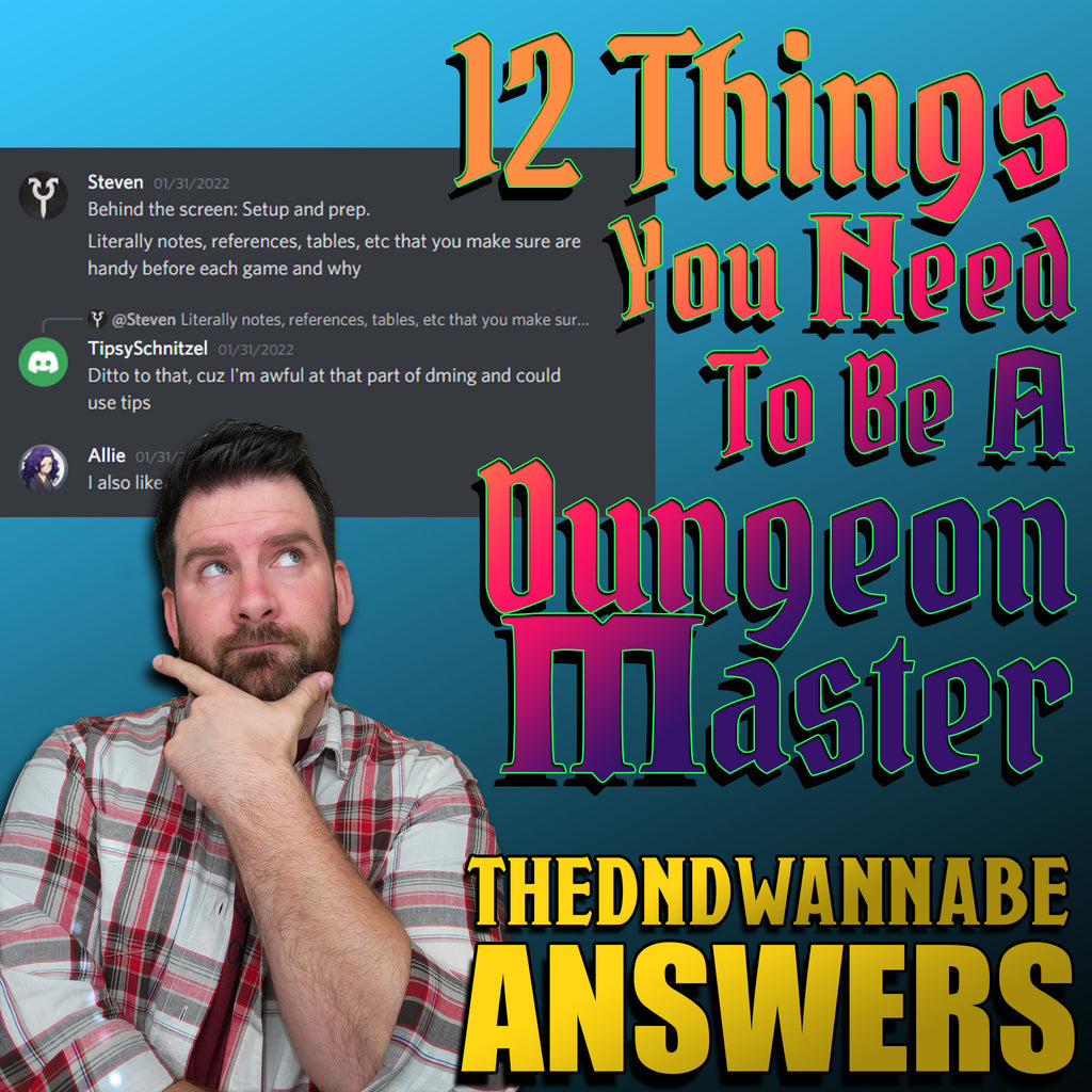 12 Things You Need To Be A Dungeon Master
