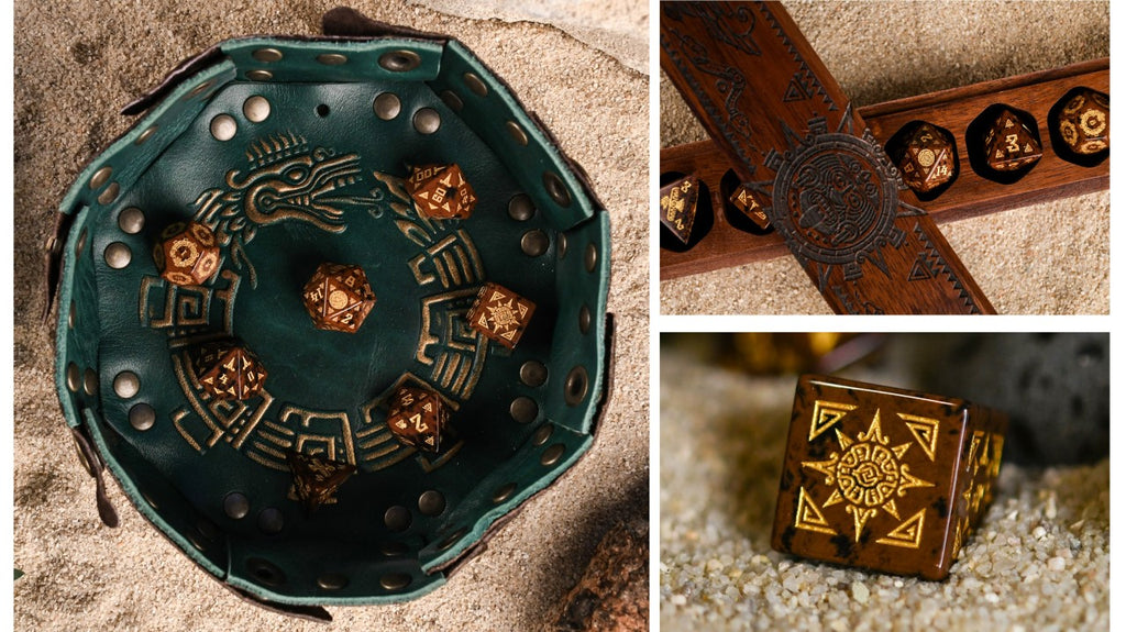 Rolling in Tradition: The Symbols and Stones of the Aztec Dice Collection