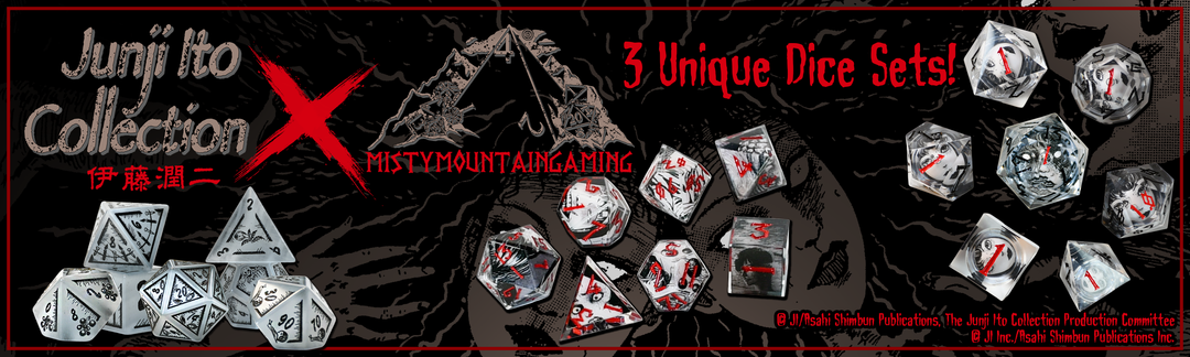 Junji Ito Dice Are Dropping TONIGHT, and Something Beautiful Is Wrong