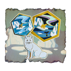 Tundra Biome Patch and Pin Set