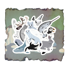 Tundra Biome Sticker Pack