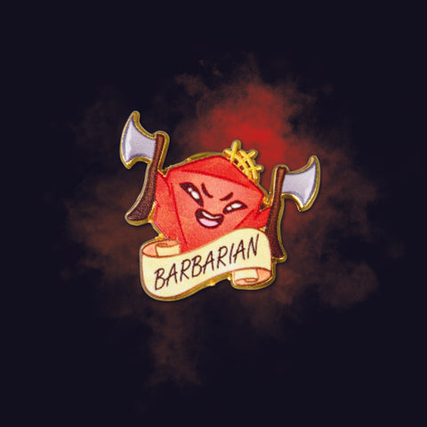 Barbarian Class Pin