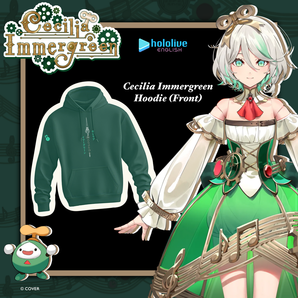 PRE-ORDER | Cecilia Immergreen Hoodie | hololive English x MMG Exclusive