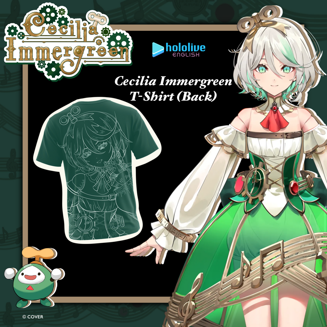 PRE-ORDER | Cecilia Immergreen T-Shirt | hololive English x MMG Exclusive