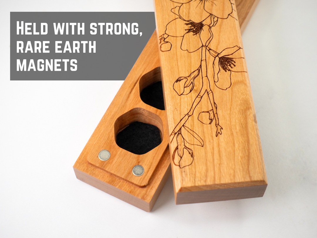 wood dice vault for tabletop gaming dice