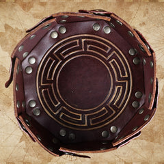 Chinese Leather Dice Tray - Dice Around the World Collection