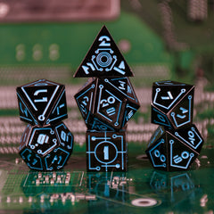 Cyberlink - Void Blue Dice Set