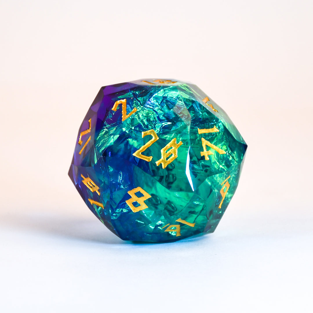 Booming Blade Multifaceted 30mm Resin D20