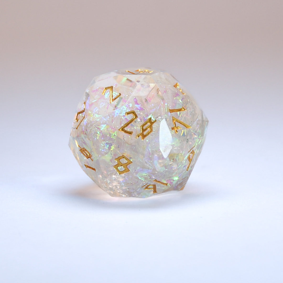 Prismatic Spray Multifaceted 30mm Resin D20