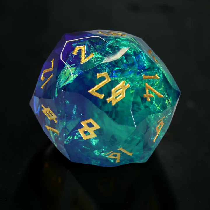 Booming Blade Multifaceted 30mm Resin D20