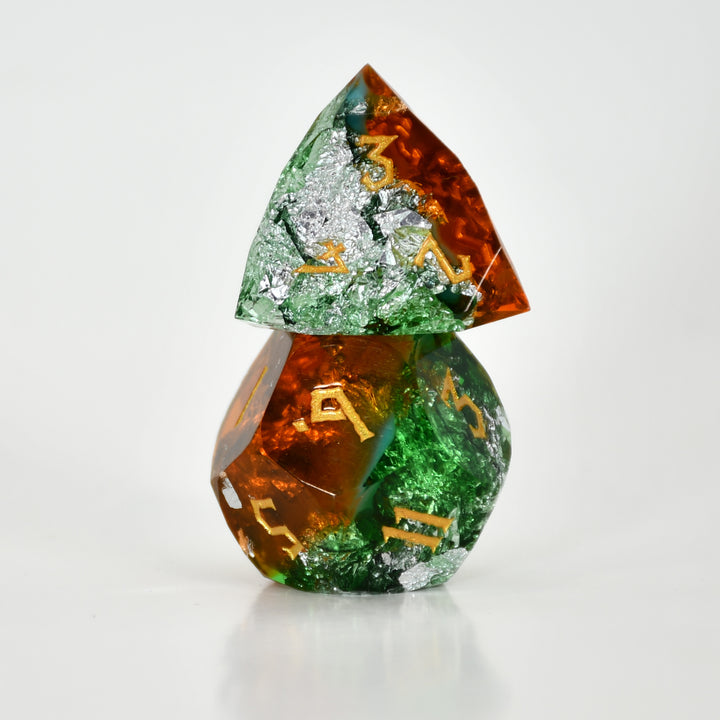 Song of the Druid Multifaceted Resin Dice Set