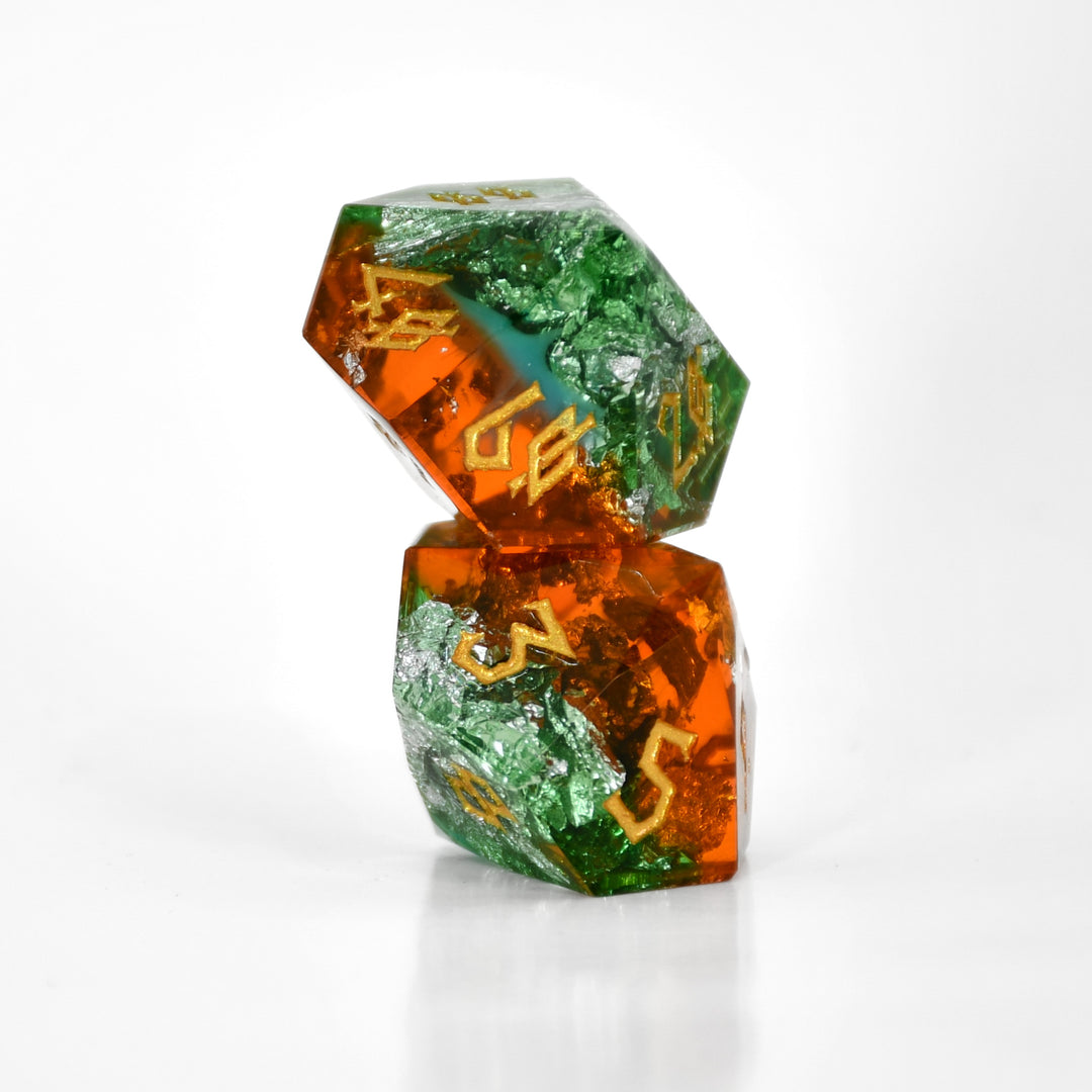 Song of the Druid Multifaceted Resin Dice Set