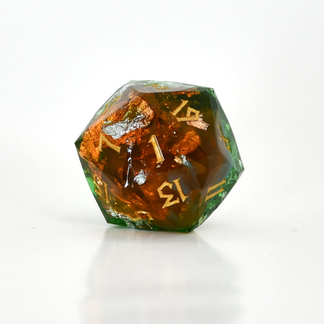 Song of the Druid Multifaceted Resin Dice Set