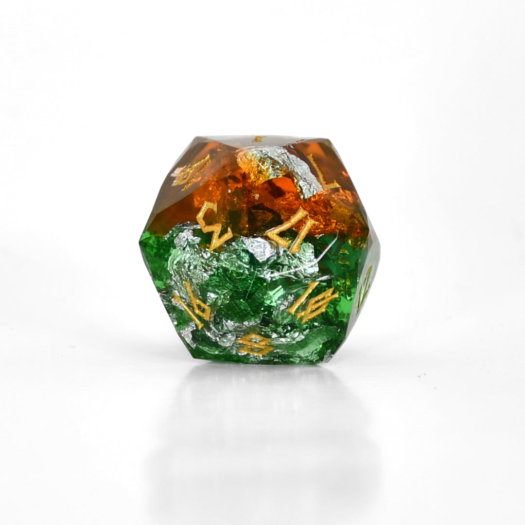 Song of the Druid Multifaceted Resin Dice Set