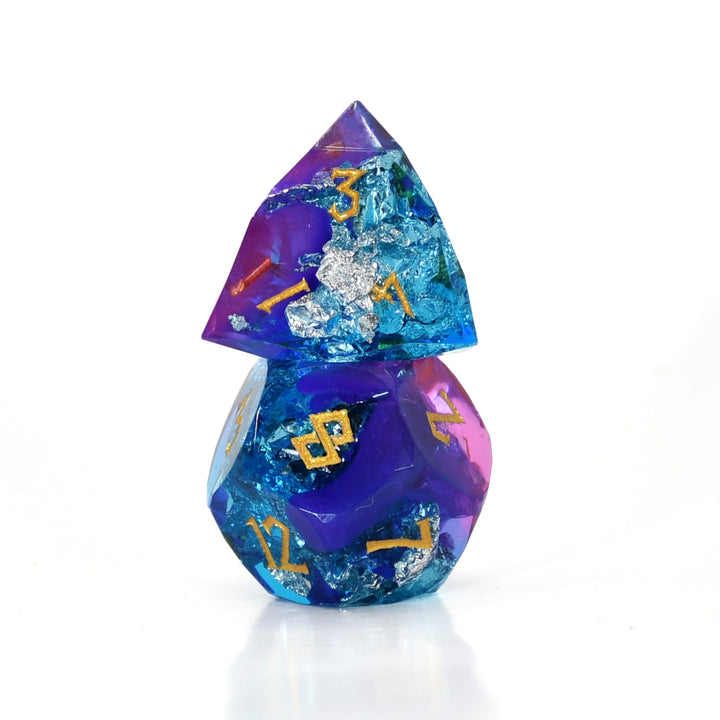 Bardic Inspiration Multifaceted Resin Dice Set