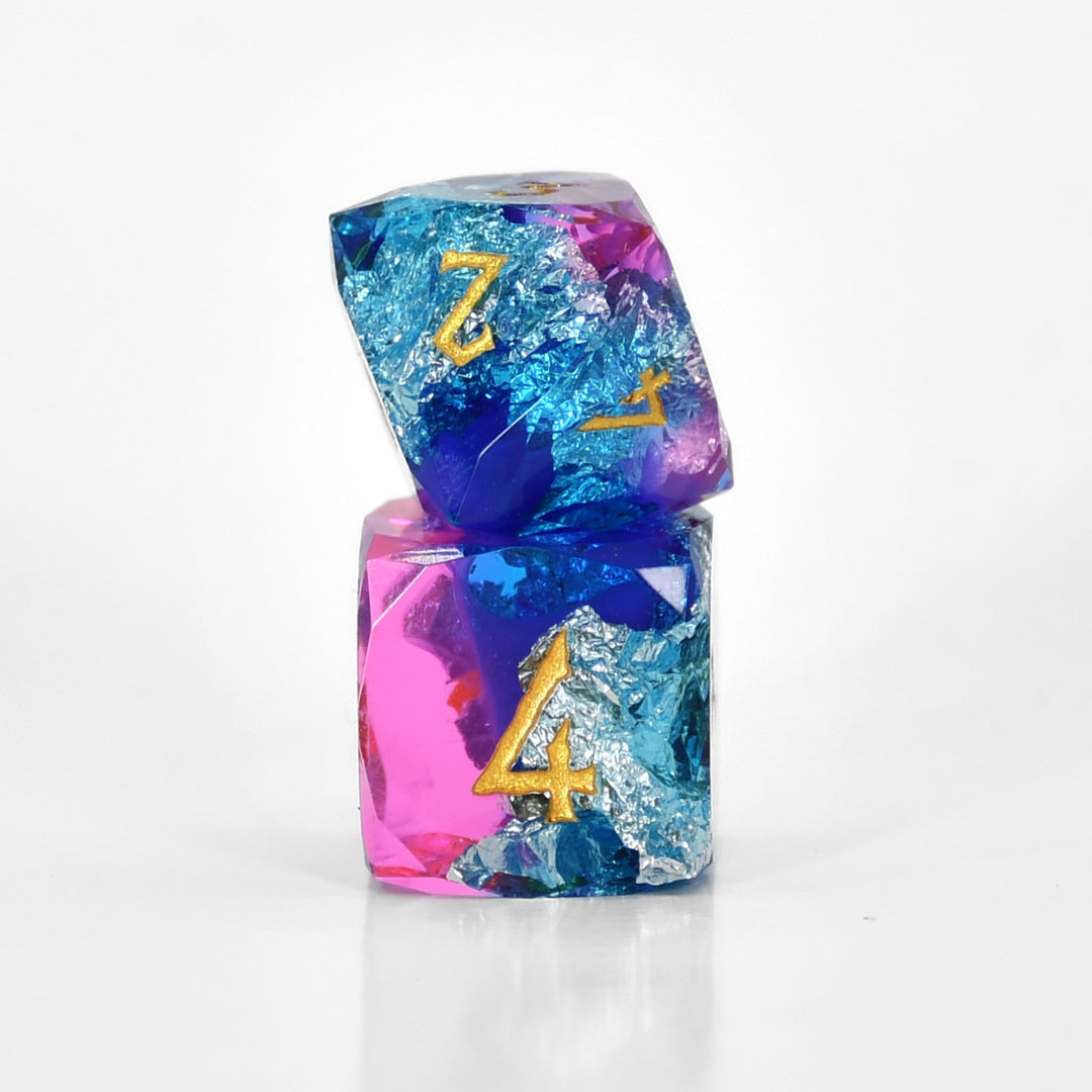 Bardic Inspiration Multifaceted Resin Dice Set