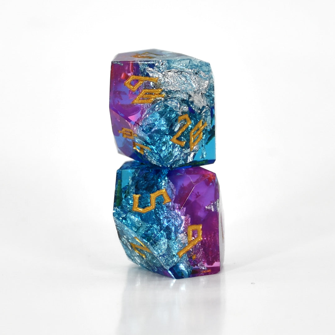 Bardic Inspiration Multifaceted Resin Dice Set