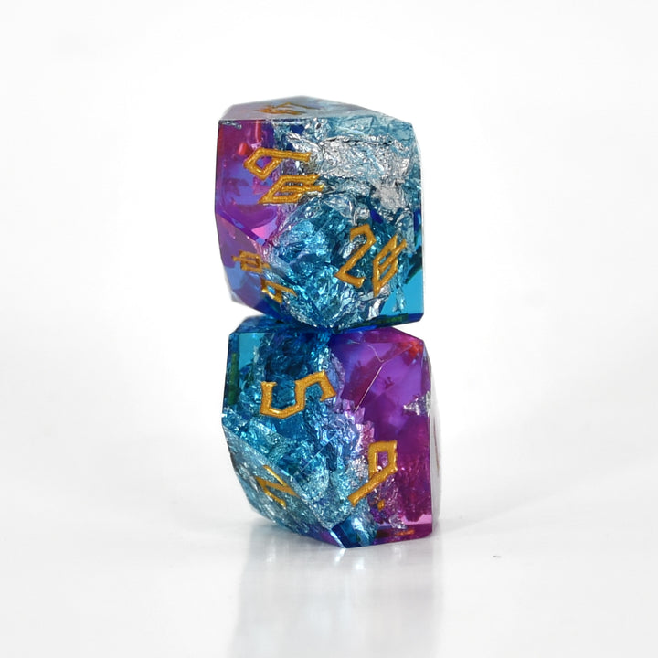 Bardic Inspiration Multifaceted Resin Dice Set
