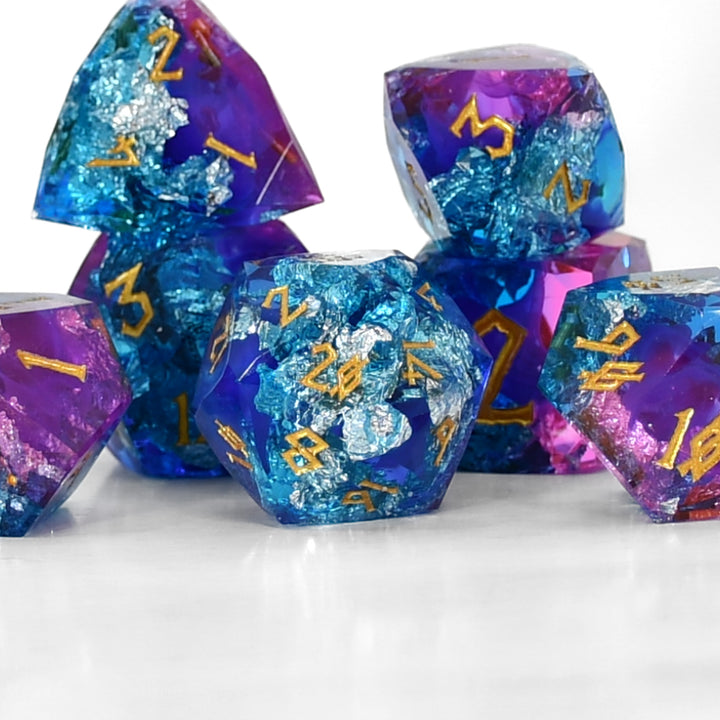 Bardic Inspiration Multifaceted Resin Dice Set