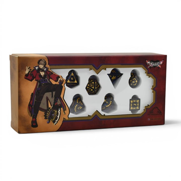 PRE-ORDER | Crimzon Ruze Glass Dice Set | HOLOSTARS English x MMG Exclusive