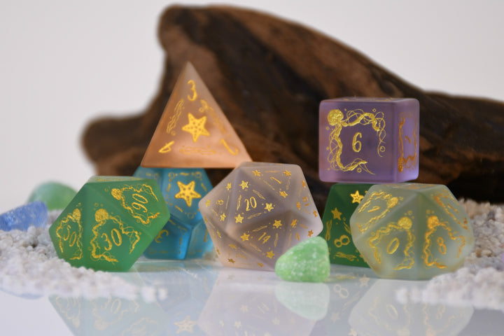 Seaglass Undersea Dice Set