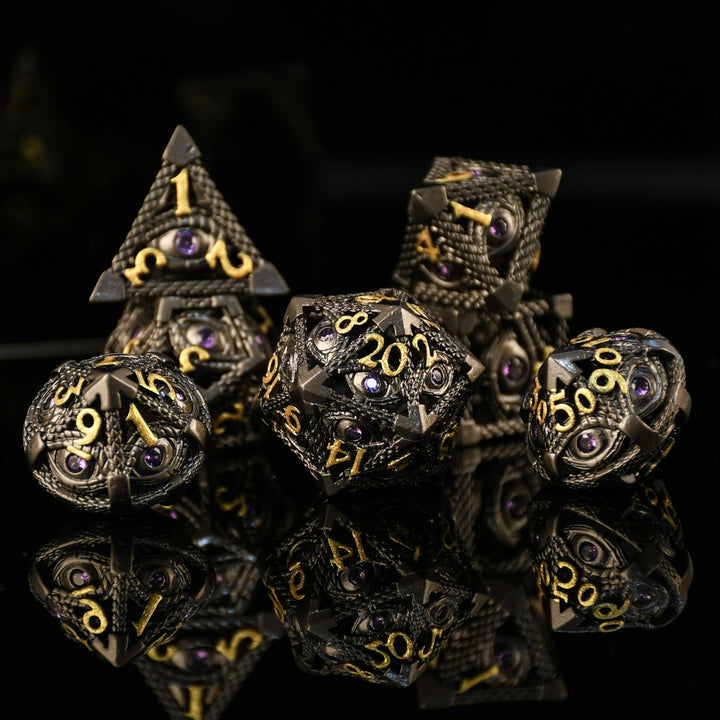 Spectator Hollow Metal Dice Set
