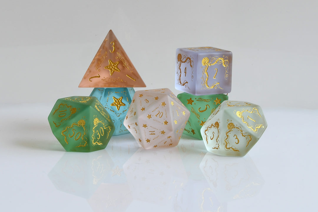 Seaglass Undersea Dice Set