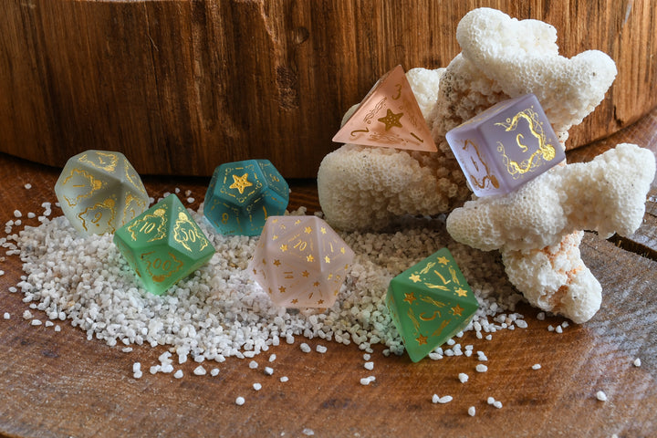 Seaglass Undersea Dice Set