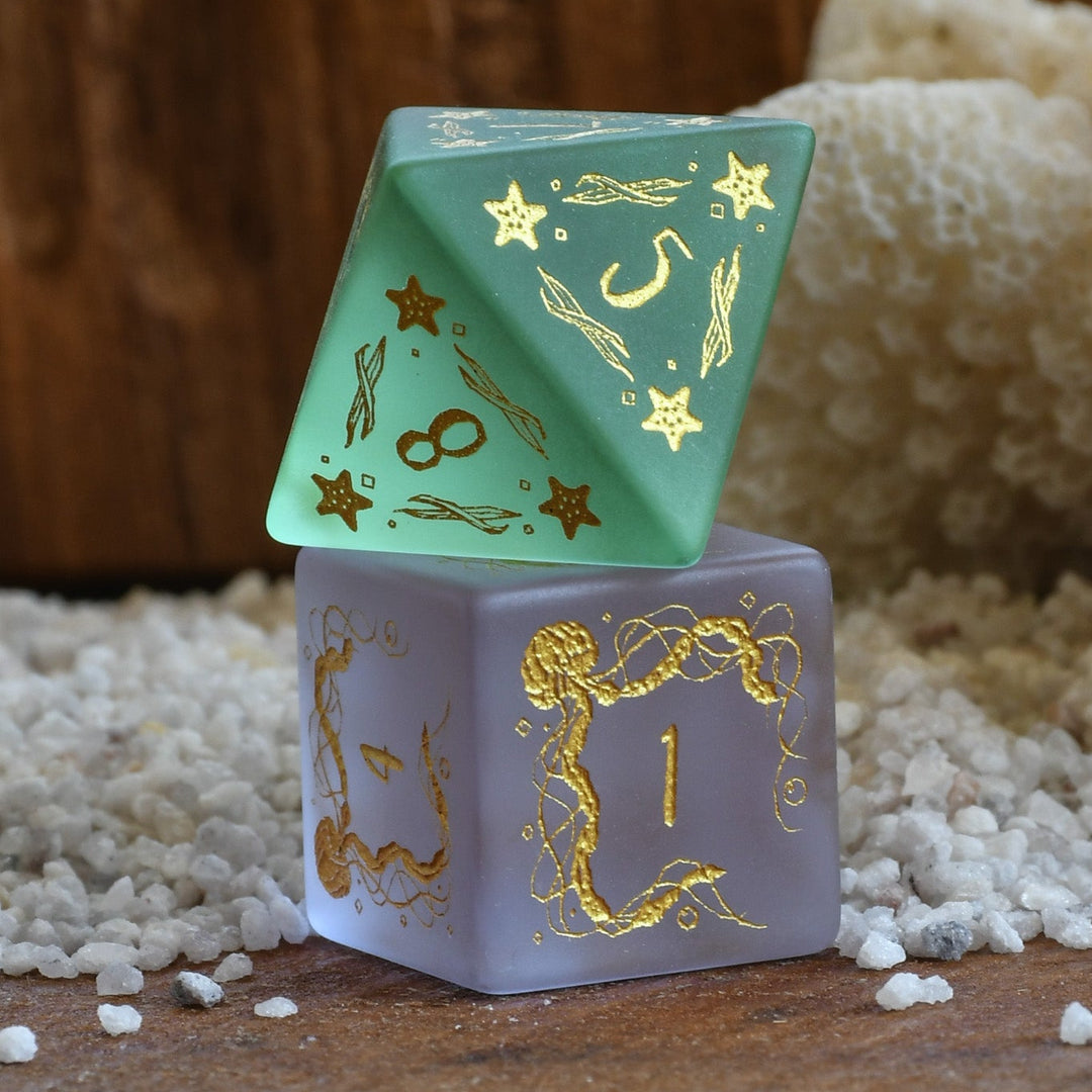Seaglass Undersea Dice Set