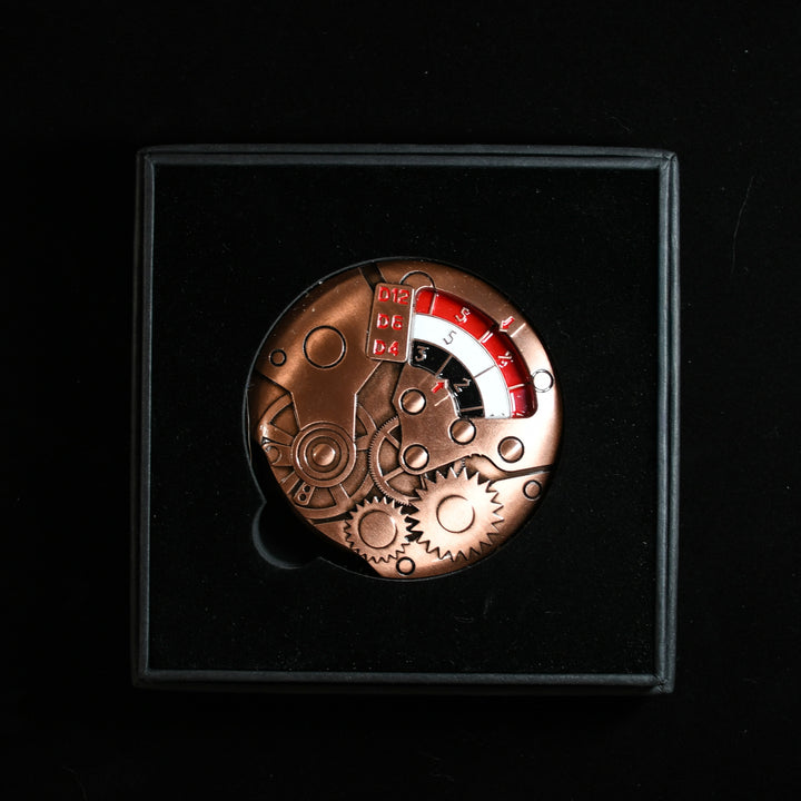 Gear Dice Spinner - Bronze