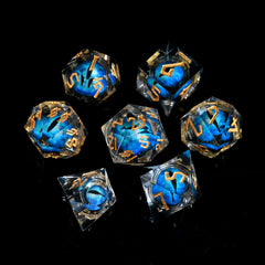 Legacy of Blue Eyes Liquid Core Dice Set