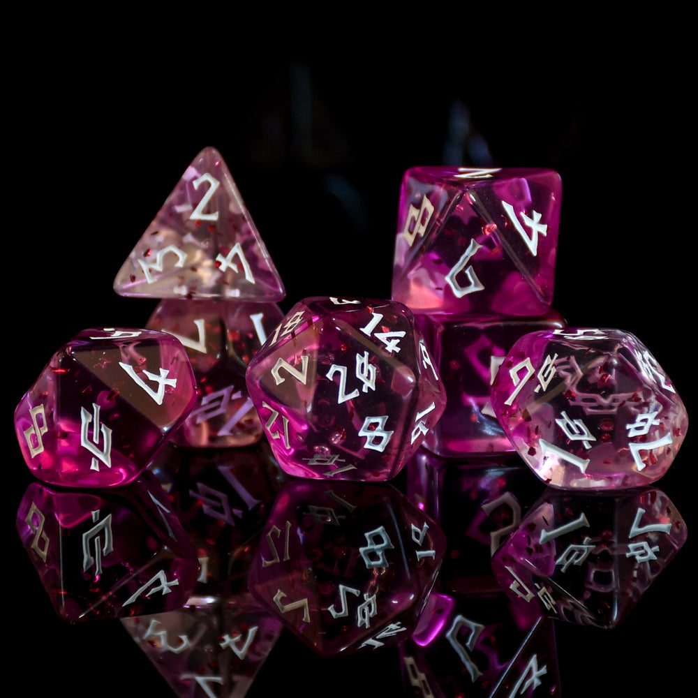 Pre-Order || Royal Spellfire Acrylic Dice Set