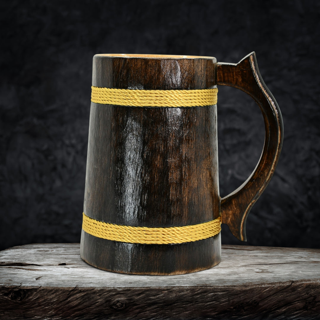 Dark Wood Tankard