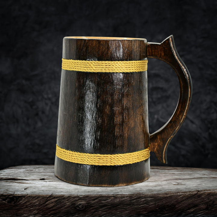 Dark Wood Tankard