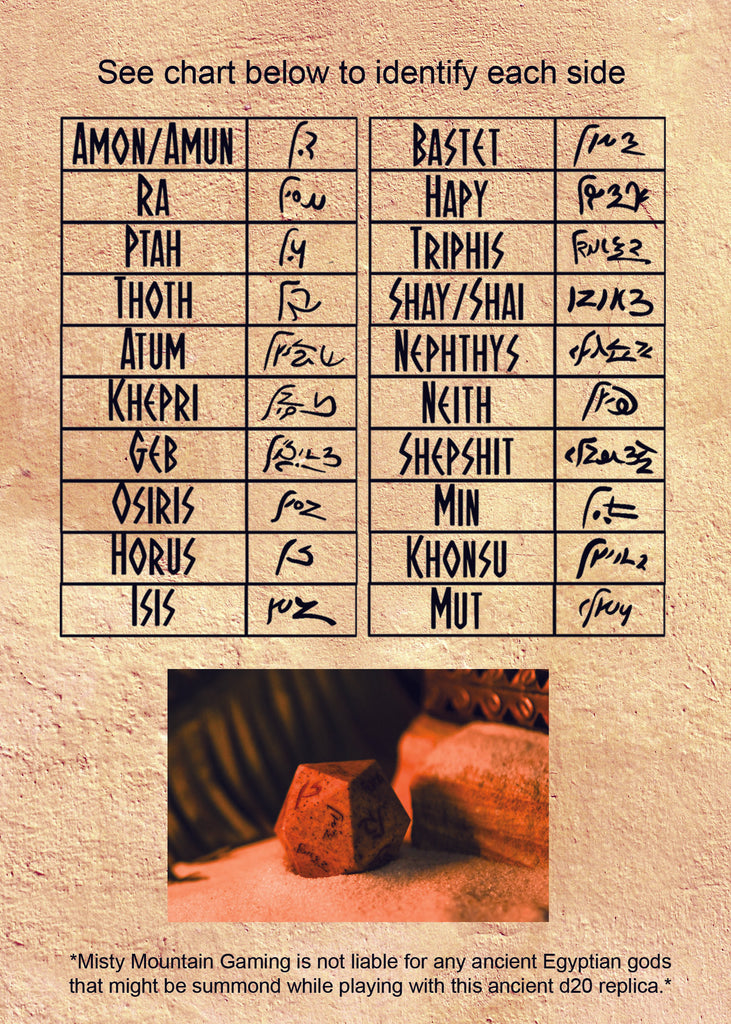 demotic limestone identification card
