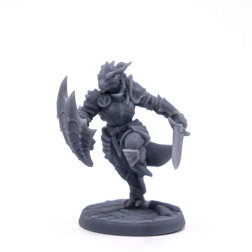 Dragonborn Vanguard Female Miniature