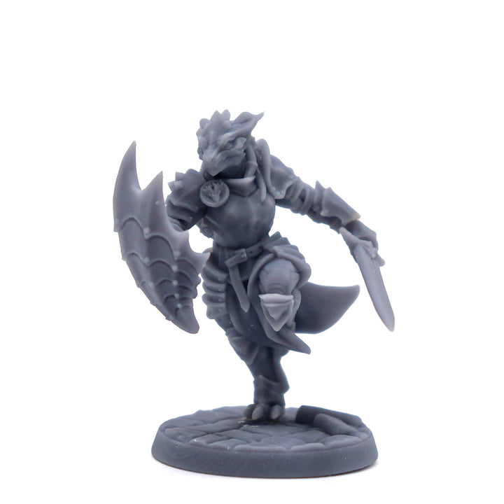 Dragonborn Vanguard Female Miniature