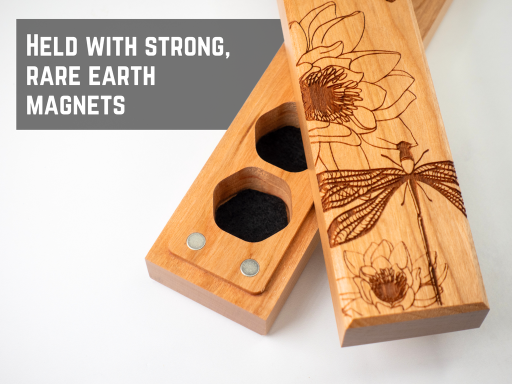 dnd wooden dice vault for tabletop gaming dice storage