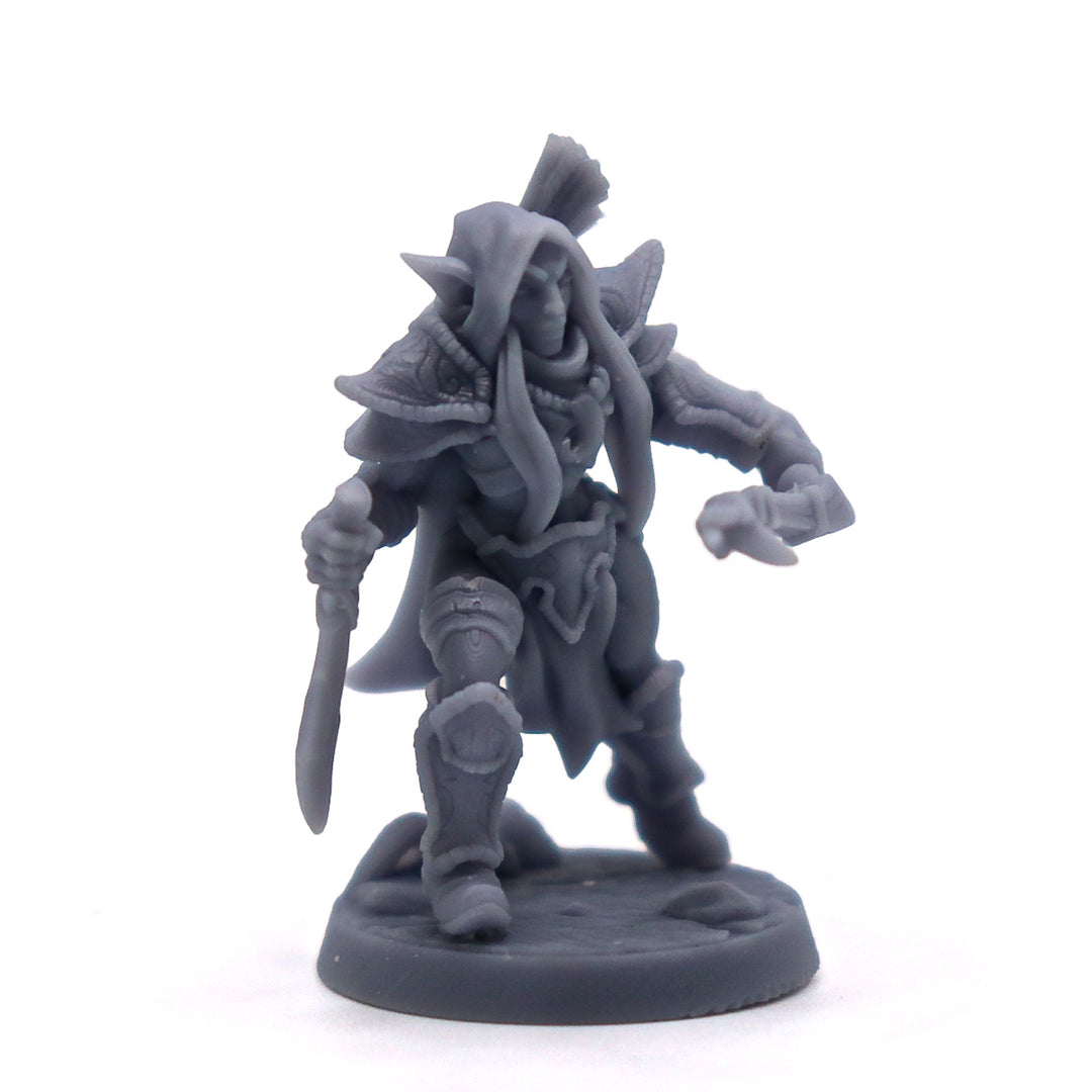 Elven Shadow Scout Female Miniature