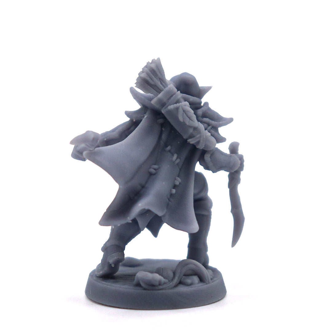 Elven Shadow Scout Female Miniature