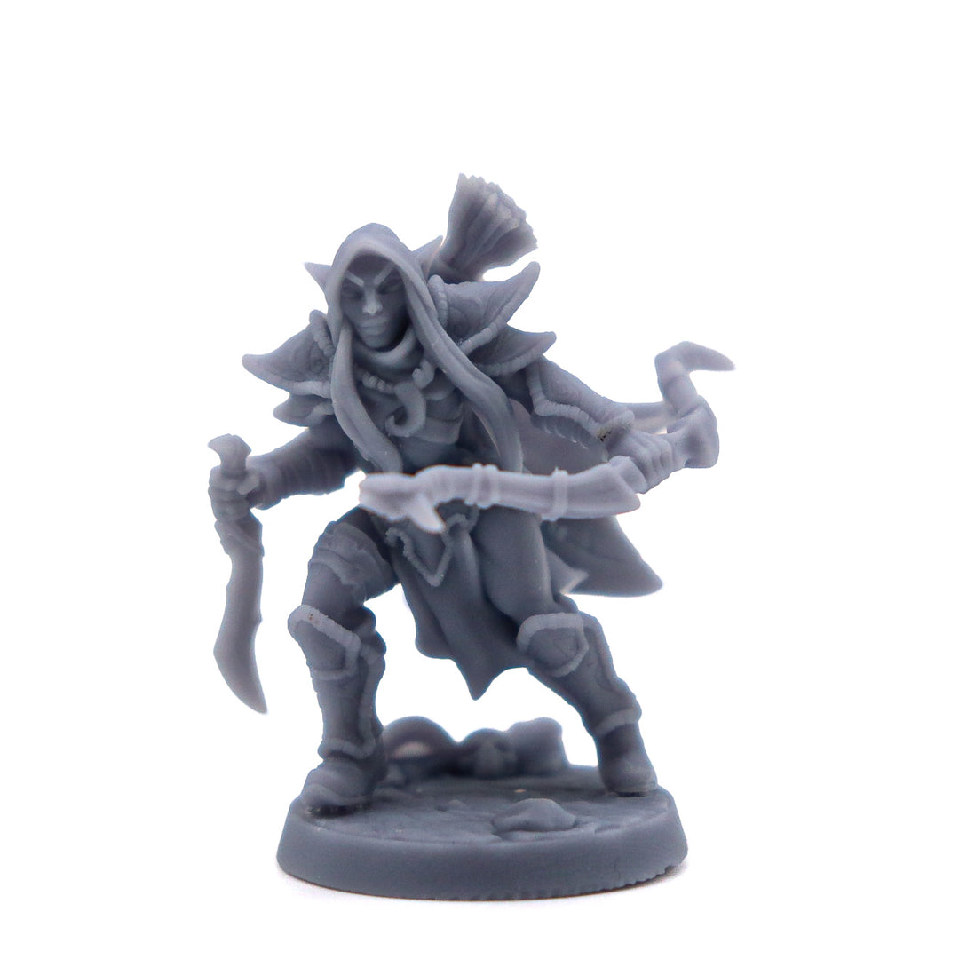 Elven Shadow Scout Female Miniature