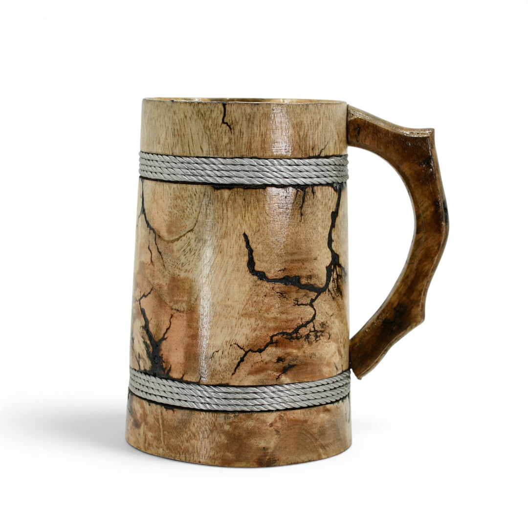 Fractal Wood Tankard