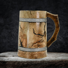 Fractal Wood Tankard