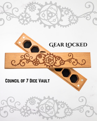 Gear Locked | Engraved Council of 7 Dice Vault