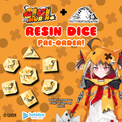 PRE-ORDER | Gigi Murin Resin Dice Set | hololive English x MMG Exclusive