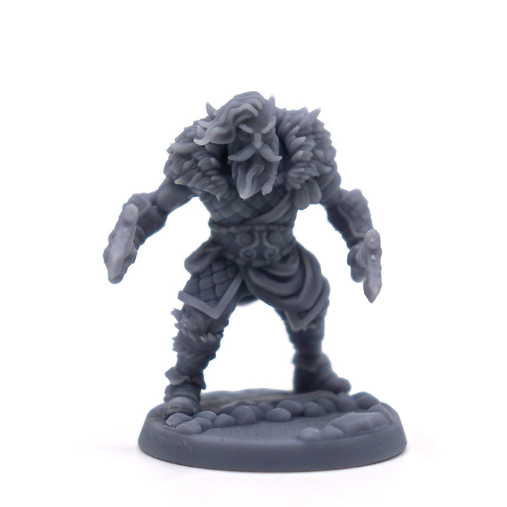 Human Barbarian Berserker Male Miniature