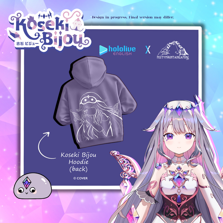 PRE-ORDER | Koseki Bijou Hoodie | hololive English x MMG Exclusive