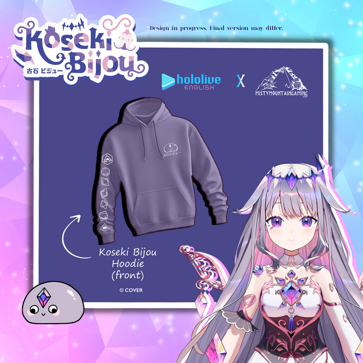 PRE-ORDER | Koseki Bijou Hoodie | hololive English x MMG Exclusive