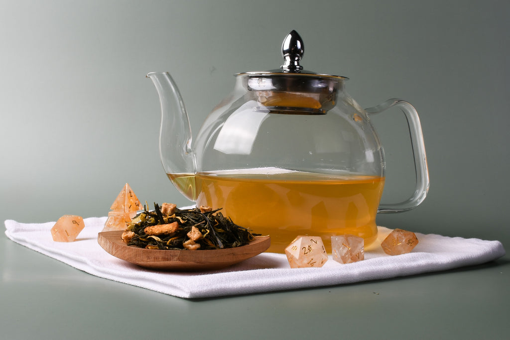 lose tea leaves and stone dnd dice 