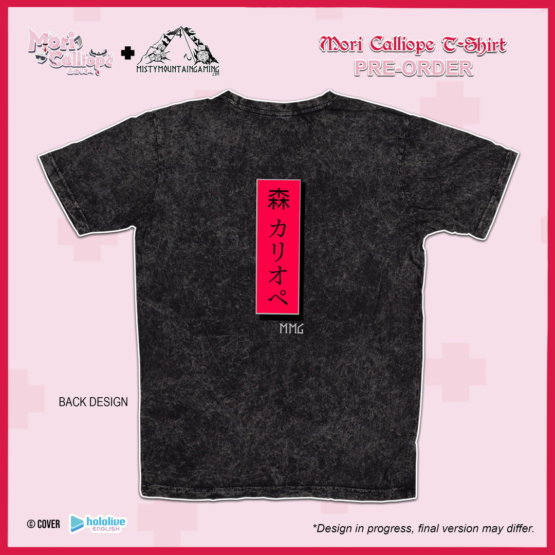 予約商品 | 森カリオペ Tシャツ | ホロライブEnglish x MMG 限定